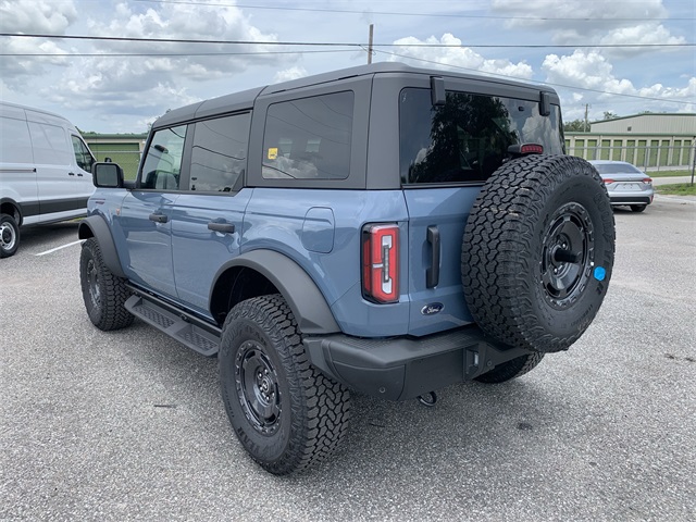 2025 Azure Gray Metallic Tri-Coat Ford Bronco Badlands 4X4 SUV
