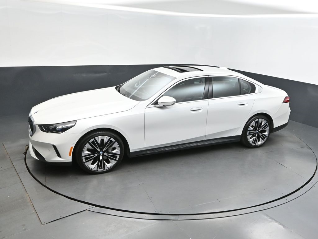 2024 Mineral White Metallic BMW 5 Series 540i xDrive AWD Sedan