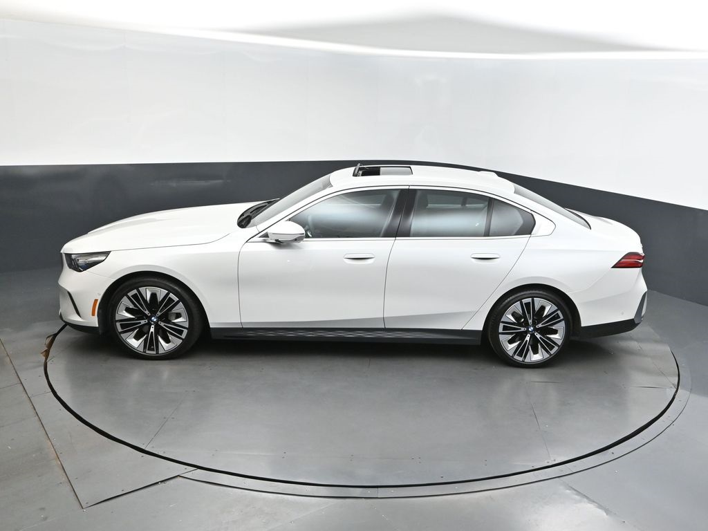 2024 Mineral White Metallic BMW 5 Series 540i xDrive AWD Sedan