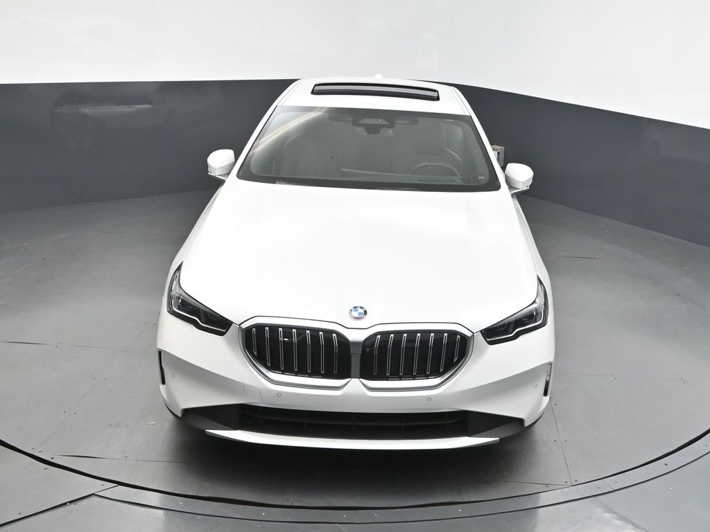 2024 Mineral White Metallic BMW 5 Series 540i xDrive AWD Sedan