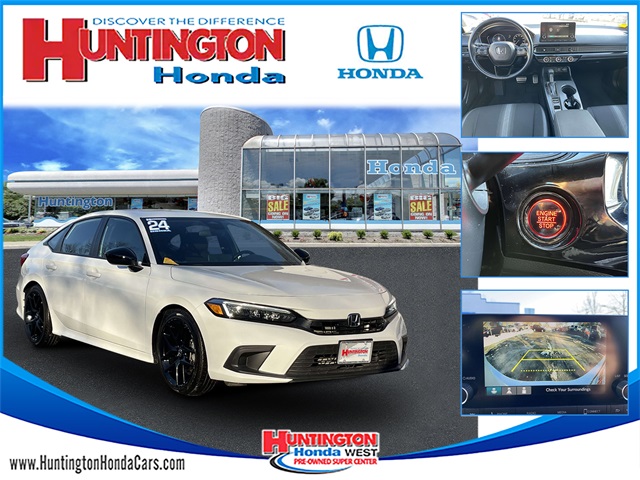 used 2024 Honda Civic car, priced at $22,590