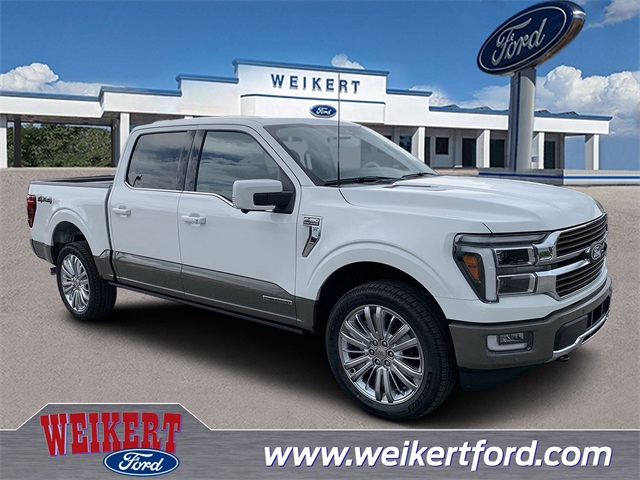 2025 Star White Metallic Tri-Coat Ford F-150 King Ranch 4X4 Truck