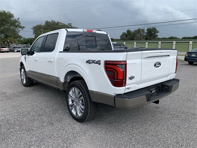 2025 Star White Metallic Tri-Coat Ford F-150 King Ranch 4X4 Truck