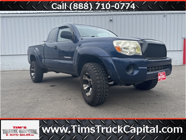 2007 Blue Toyota Tacoma Base Truck