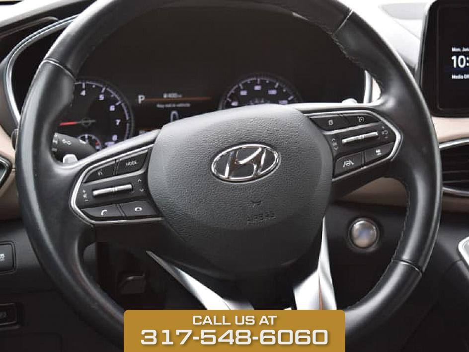 2023 White Pearl Hyundai Santa Fe SEL AWD SUV