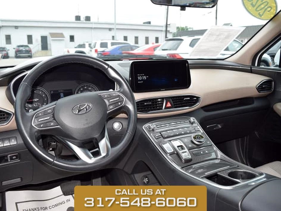 2023 White Pearl Hyundai Santa Fe SEL AWD SUV