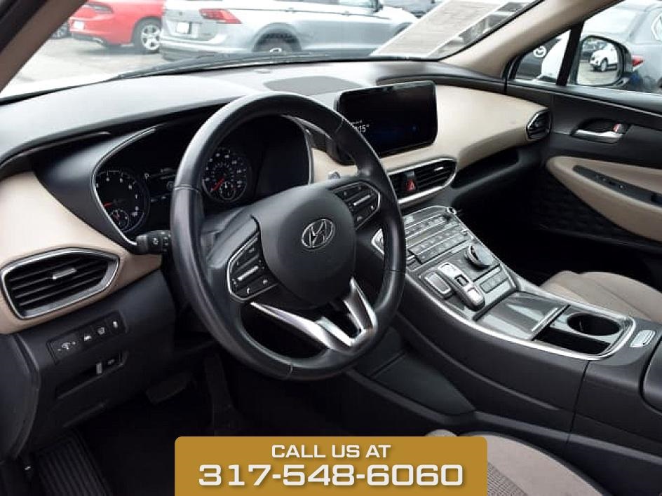 2023 White Pearl Hyundai Santa Fe SEL AWD SUV