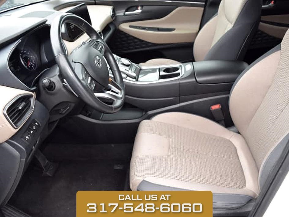 2023 White Pearl Hyundai Santa Fe SEL AWD SUV