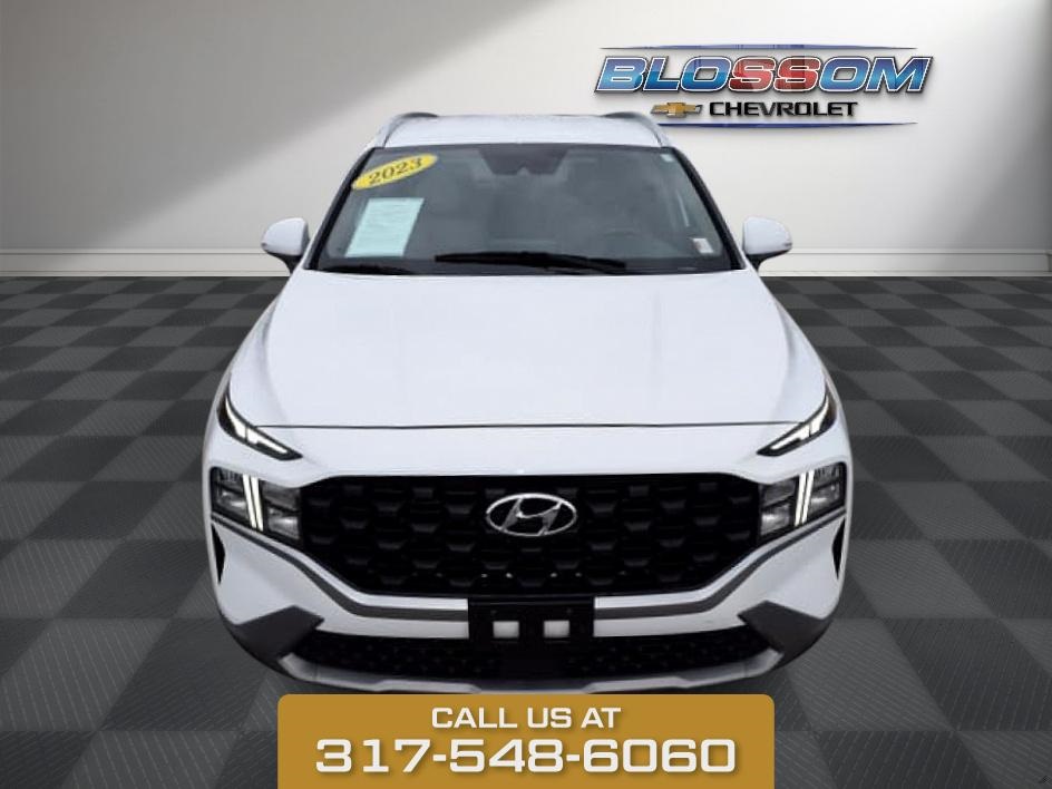 2023 White Pearl Hyundai Santa Fe SEL AWD SUV