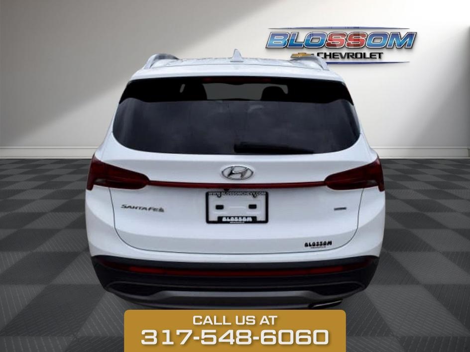 2023 White Pearl Hyundai Santa Fe SEL AWD SUV