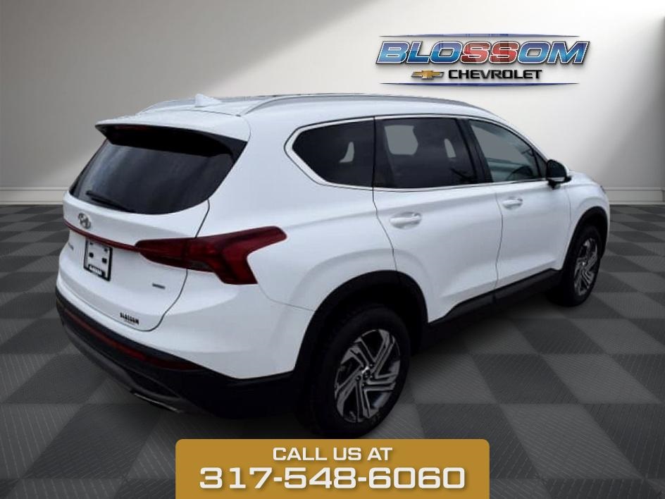 2023 White Pearl Hyundai Santa Fe SEL AWD SUV