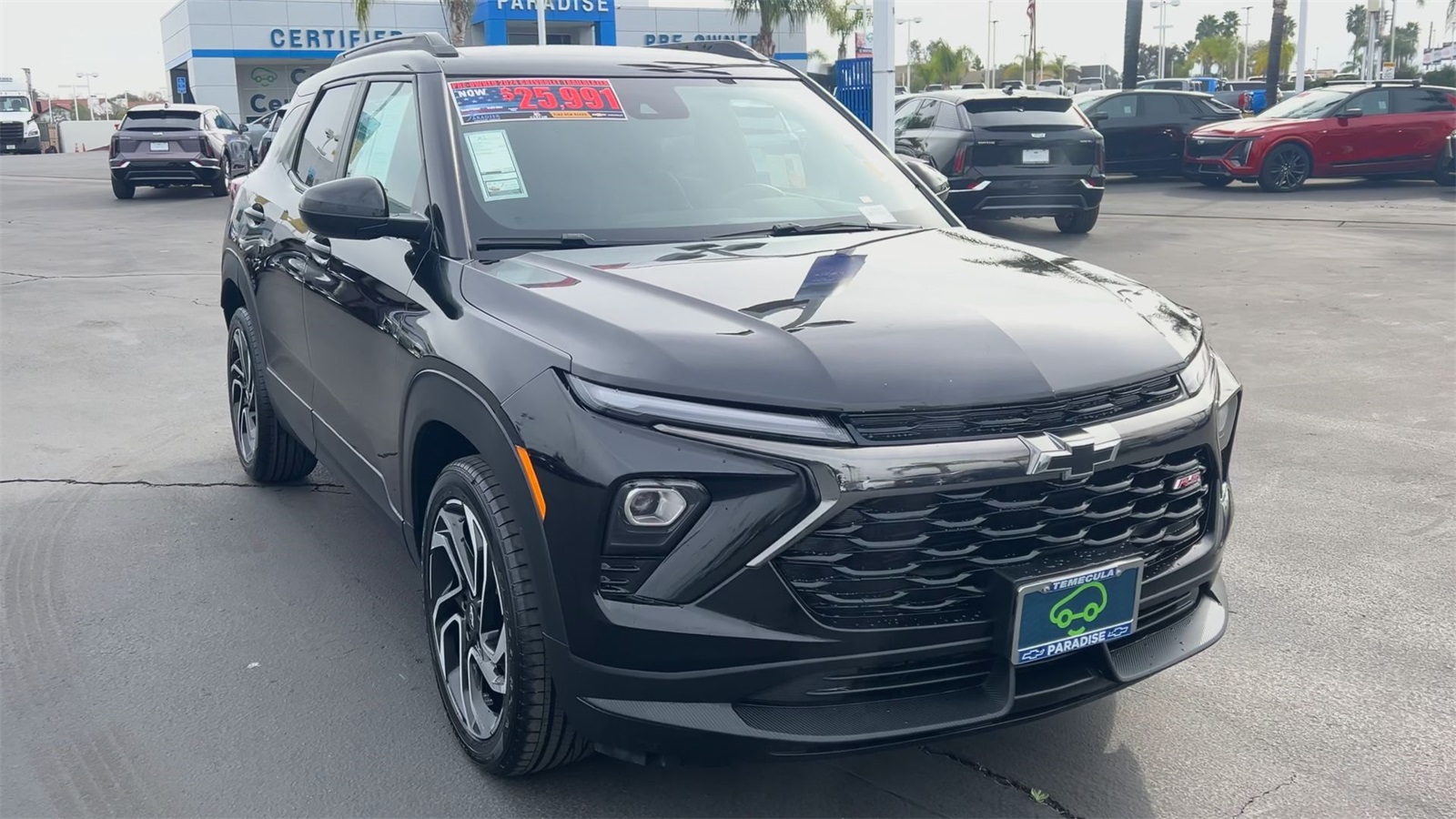 used 2024 Chevrolet TrailBlazer car, priced at $25,991