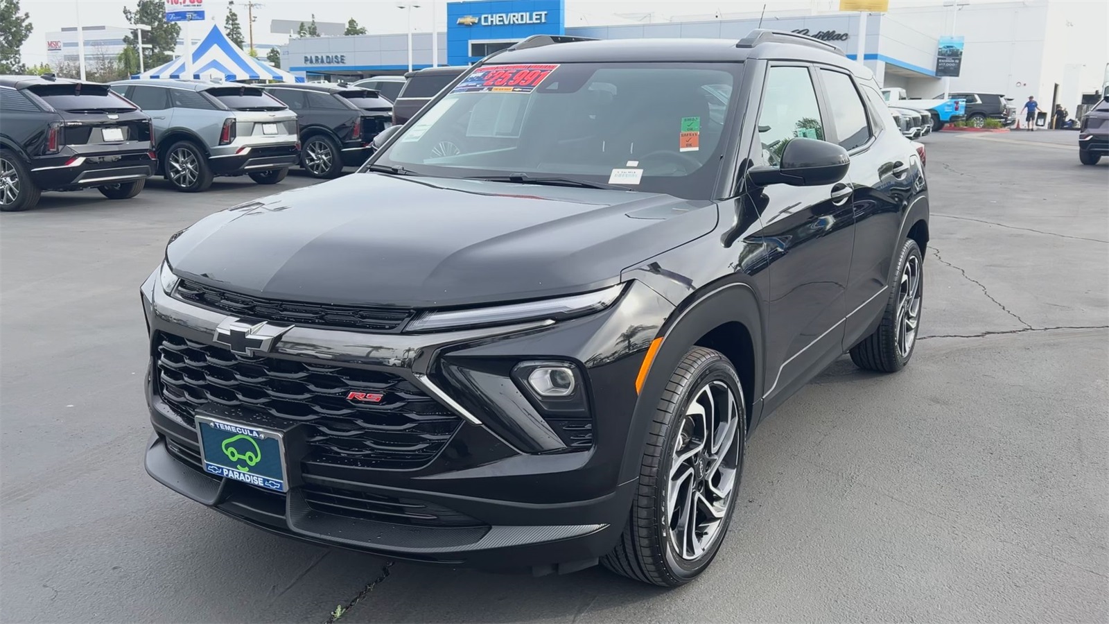 used 2024 Chevrolet TrailBlazer car, priced at $25,991