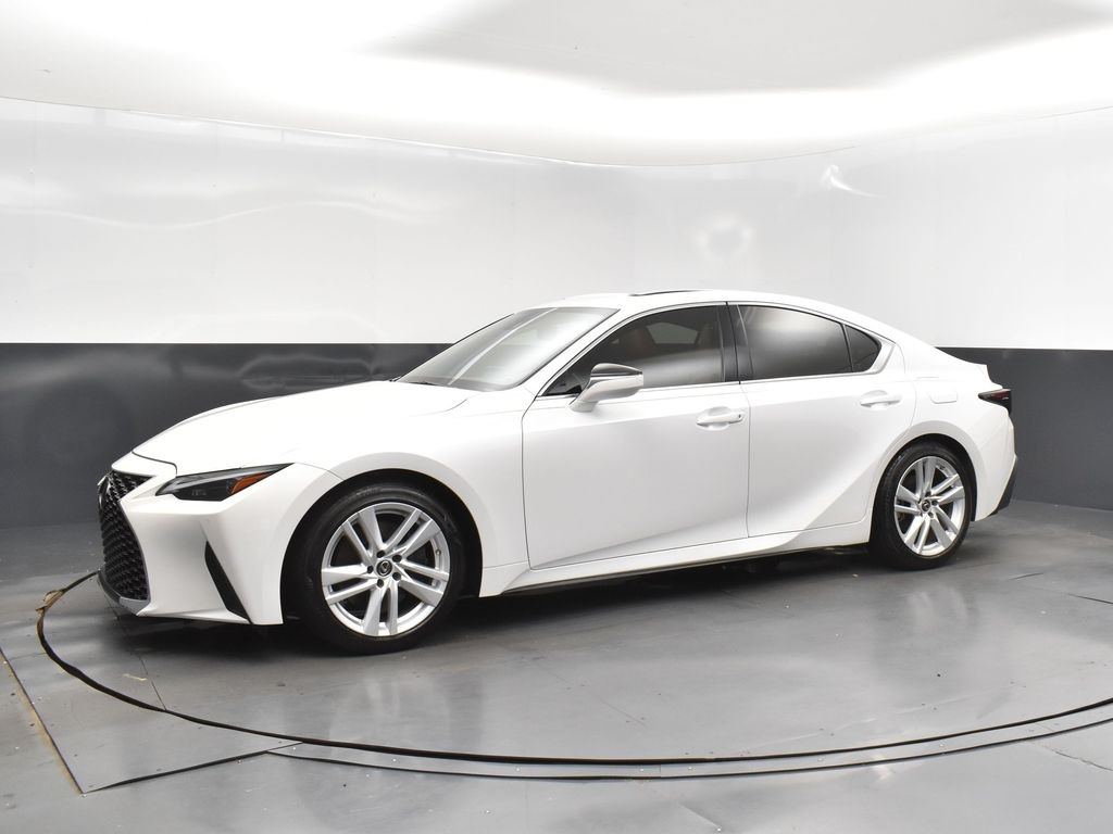 2021 White Lexus IS 300 RWD Sedan