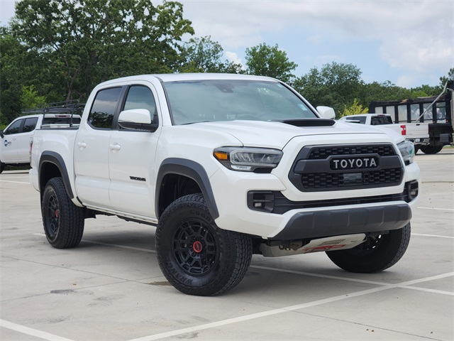 2022 White Toyota Tacoma TRD Pro Truck