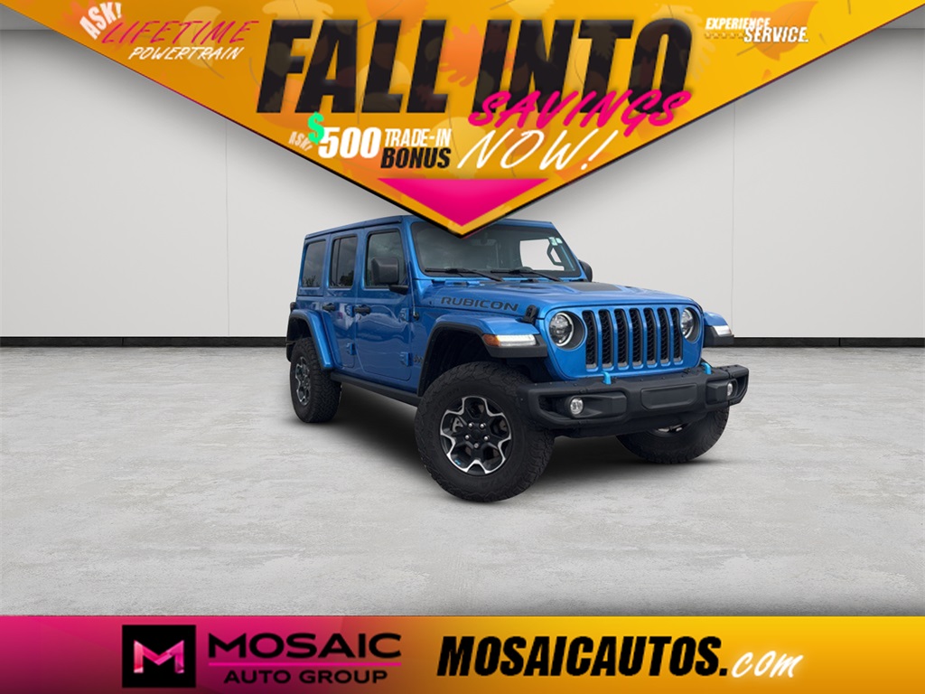 Used 2023 Jeep Wrangler Rubicon 4xe SUVs