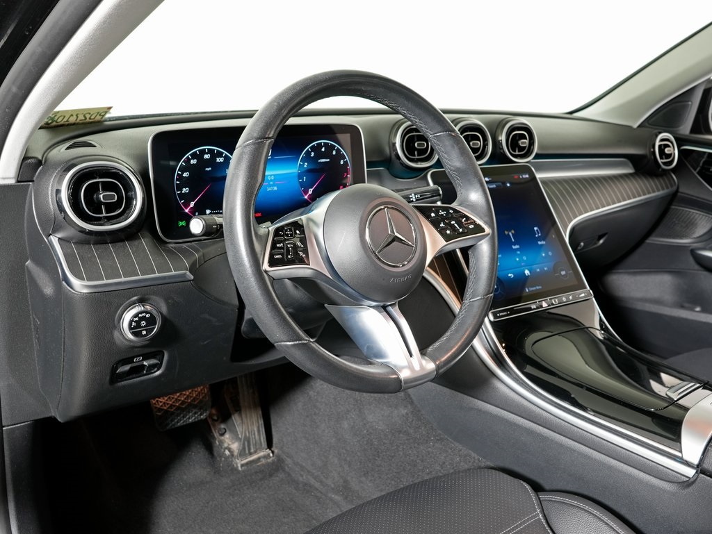 used 2023 Mercedes-Benz C-Class car, priced at $33,488