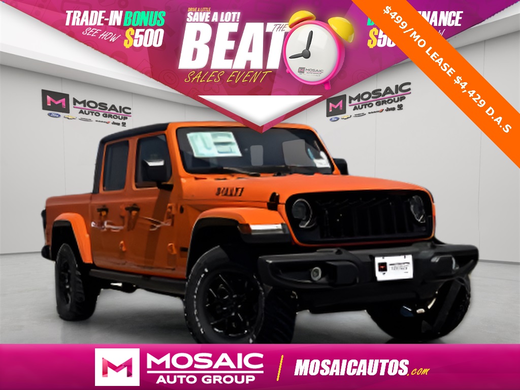 New 2025 Jeep Gladiator Willys Trucks