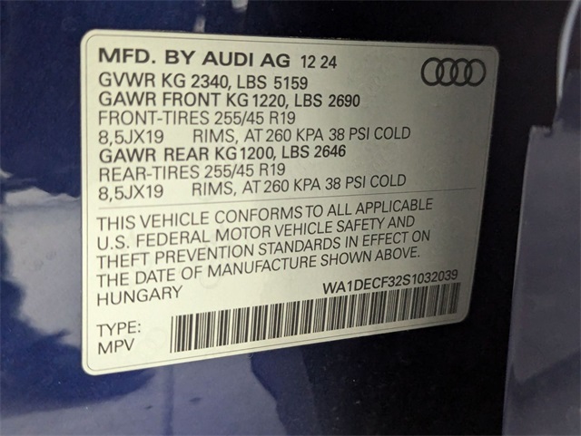 used 2025 Audi Q3 car, priced at $33,981