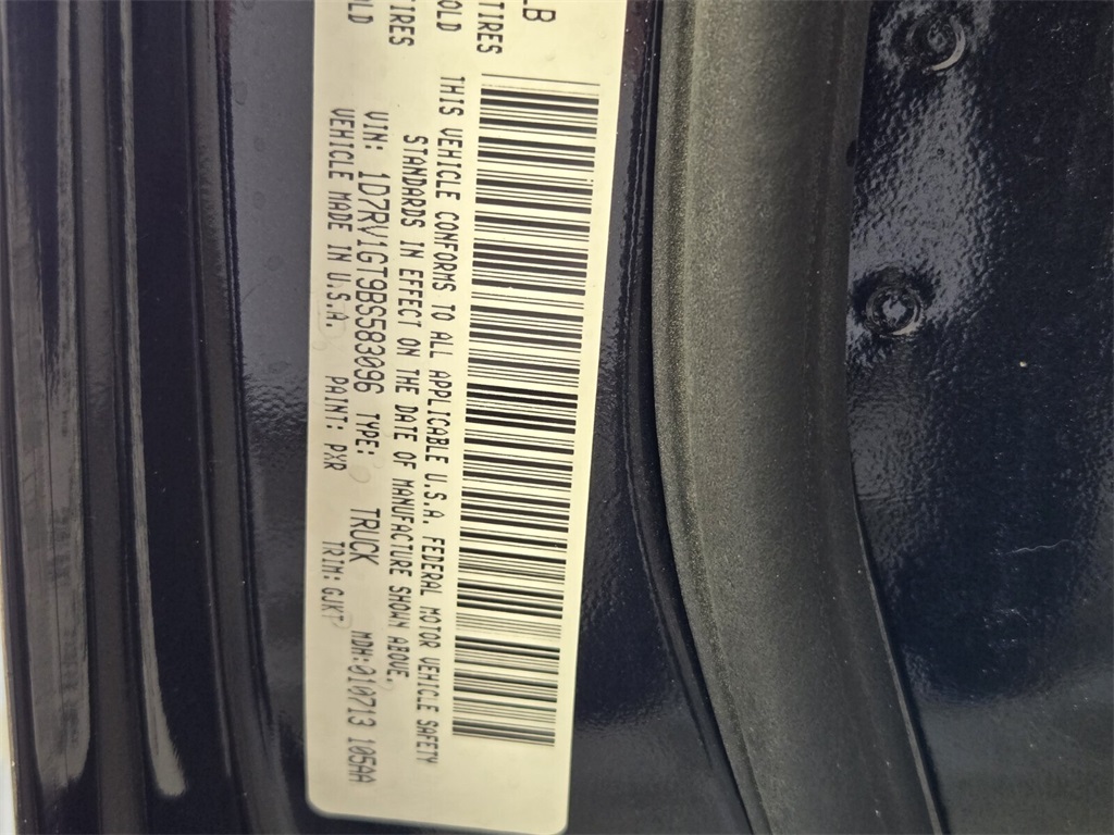 used 2011 Ram 1500 car, priced at $13,000