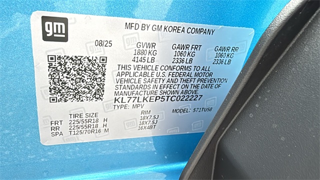 new 2026 Chevrolet Trax car, priced at $27,090