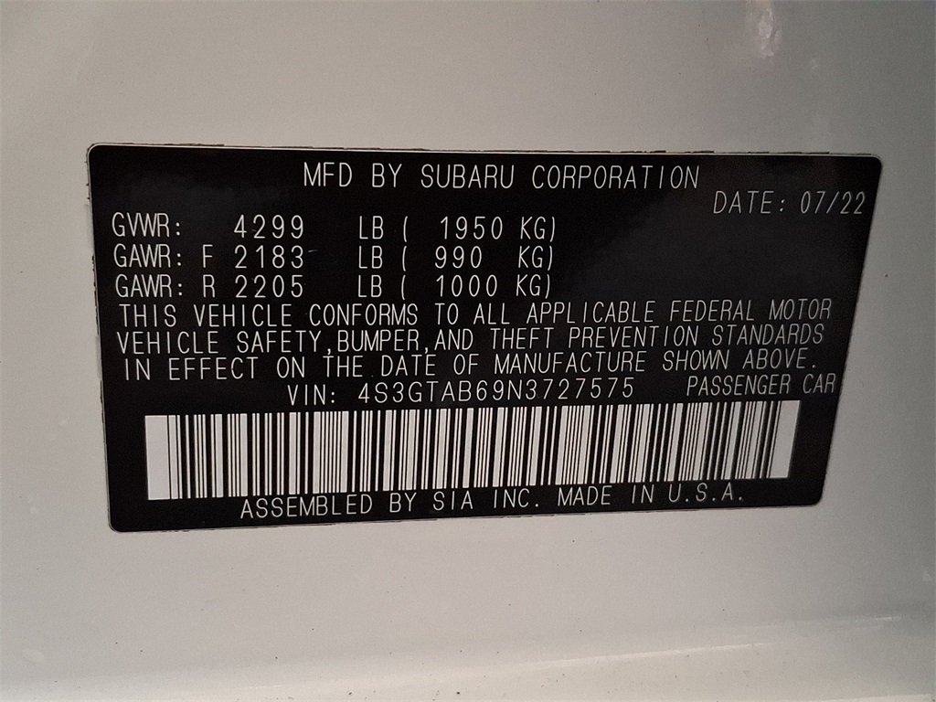 used 2022 Subaru Impreza car, priced at $17,950