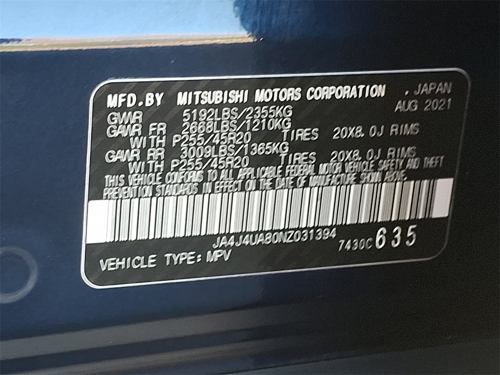 used 2022 Mitsubishi Outlander car, priced at $20,250