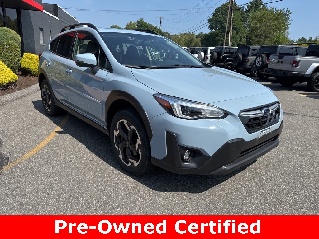 2021 Cool Gray Khaki Subaru Crosstrek Limited SUV