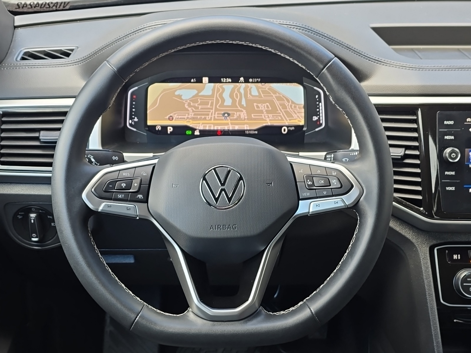 used 2023 Volkswagen Atlas Cross Sport car, priced at $32,400