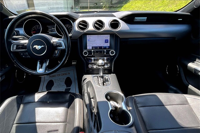 2023 Gray Metallic Ford Mustang EcoBoost Premium RWD Convertible