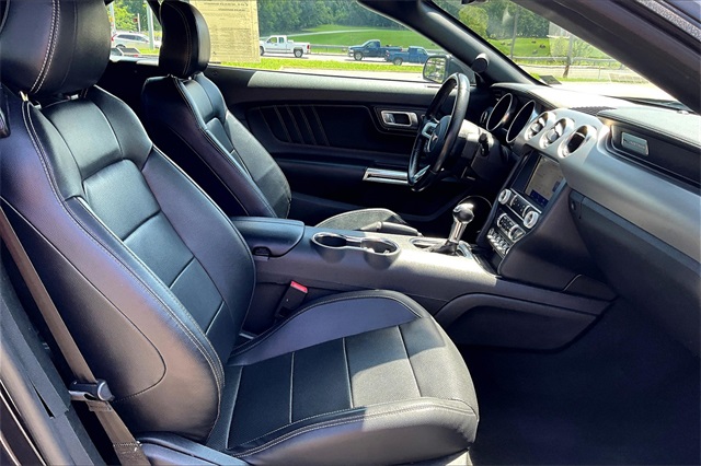 2023 Gray Metallic Ford Mustang EcoBoost Premium RWD Convertible