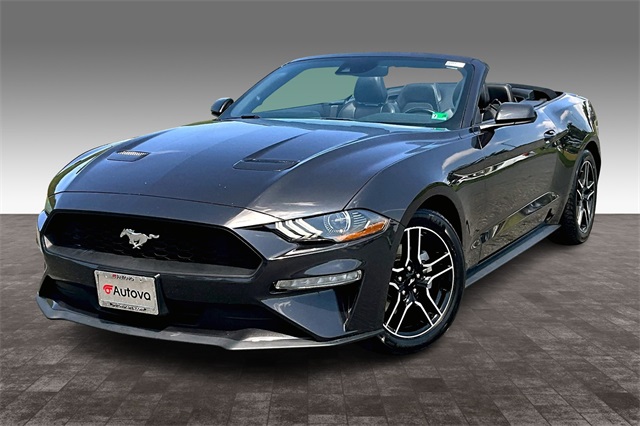 2023 Gray Metallic Ford Mustang EcoBoost Premium RWD Convertible