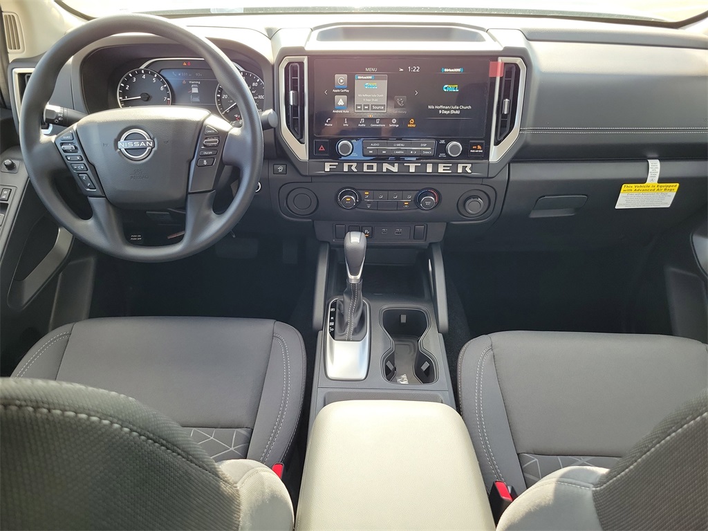 2025 Glacier White Nissan Frontier SV RWD Truck