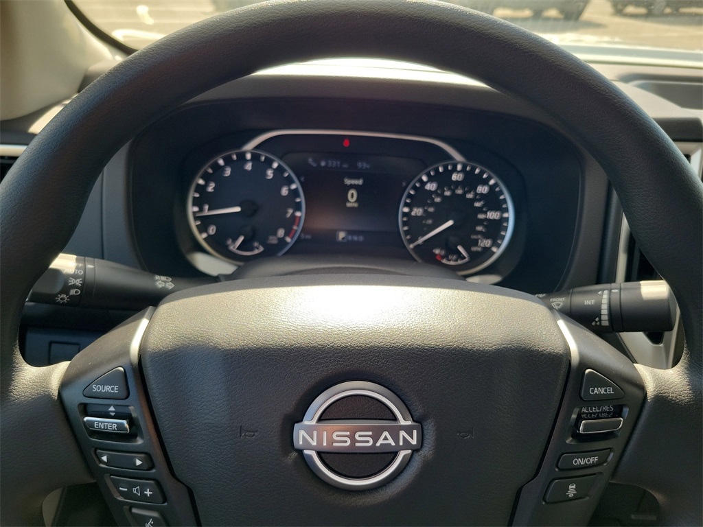2025 Glacier White Nissan Frontier SV RWD Truck