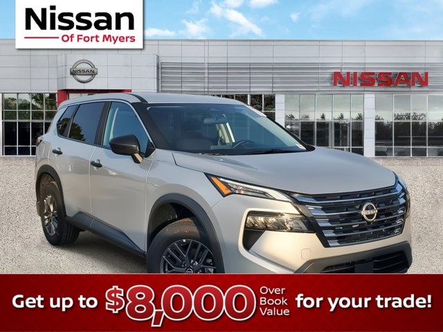 2025 Brilliant Silver Metallic Nissan Rogue SV FWD SUV