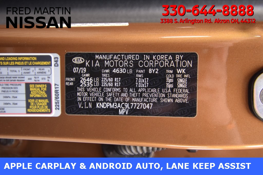 used 2020 Kia Sportage car, priced at $14,910