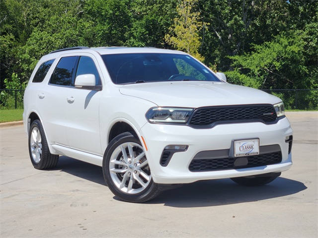 2022 White Knuckle Clearcoat Dodge Durango GT Plus AWD SUV