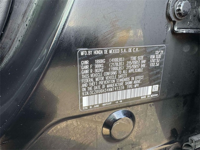 used 2022 Honda HR-V car, priced at $19,878