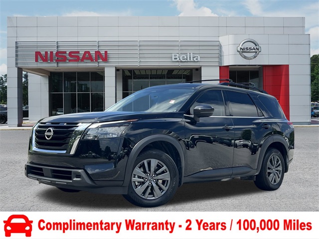 2023 Super Black Nissan Pathfinder SV SUV