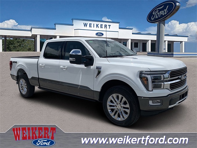 2025 Star White Metallic Tri-Coat Ford F-150 King Ranch Truck