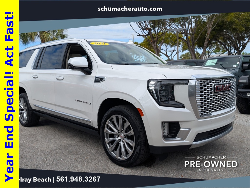 used 2021 GMC Yukon XL car, priced at $42,988