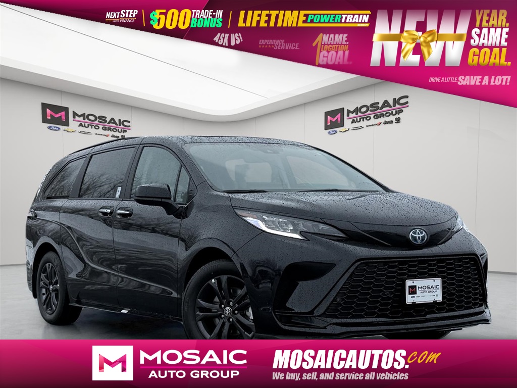 Used 2025 Toyota Sienna XSE Vans