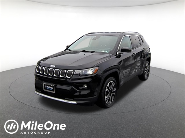 used 2022 Jeep Compass car, priced at $23,911