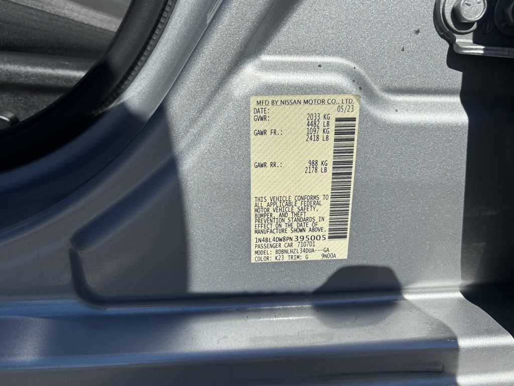 2023 Nissan Altima 2.5 SV:16981P