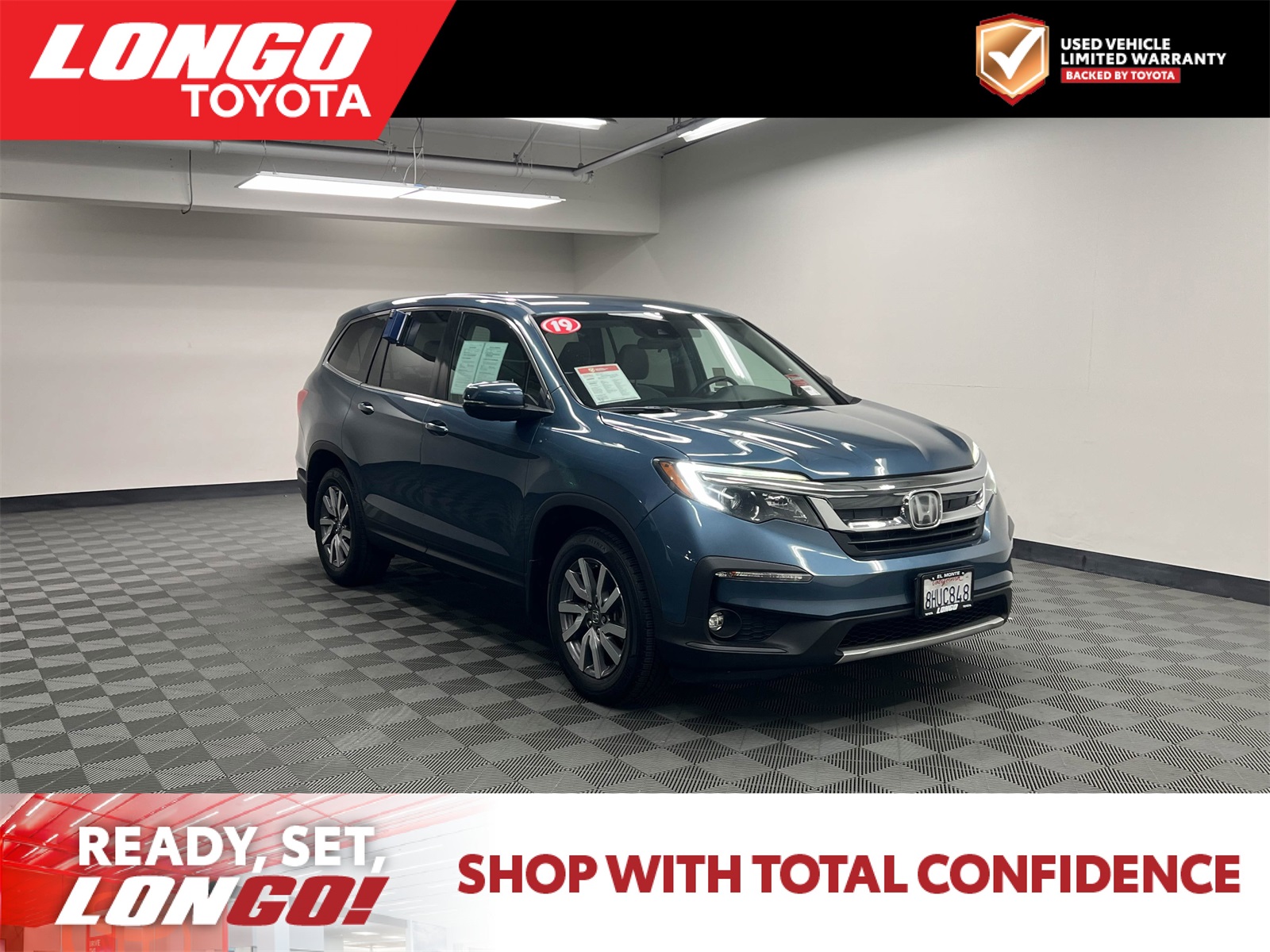 used 2019 Honda Pilot car, priced at $16,996