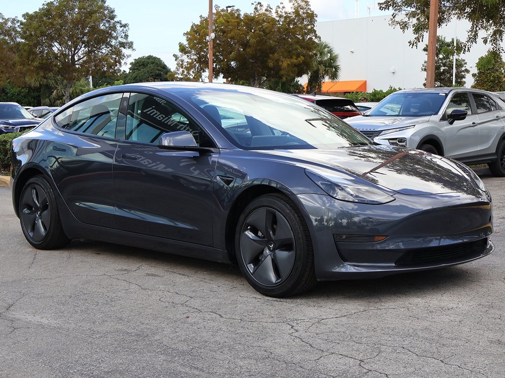 Used 2023 Tesla Model 3 Base with VIN 5YJ3E1EA6PF399515 for sale in Cleveland, OH