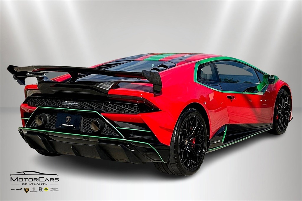 2022 Rosso-Mars Lamborghini Huracan EVO RWD Coupe