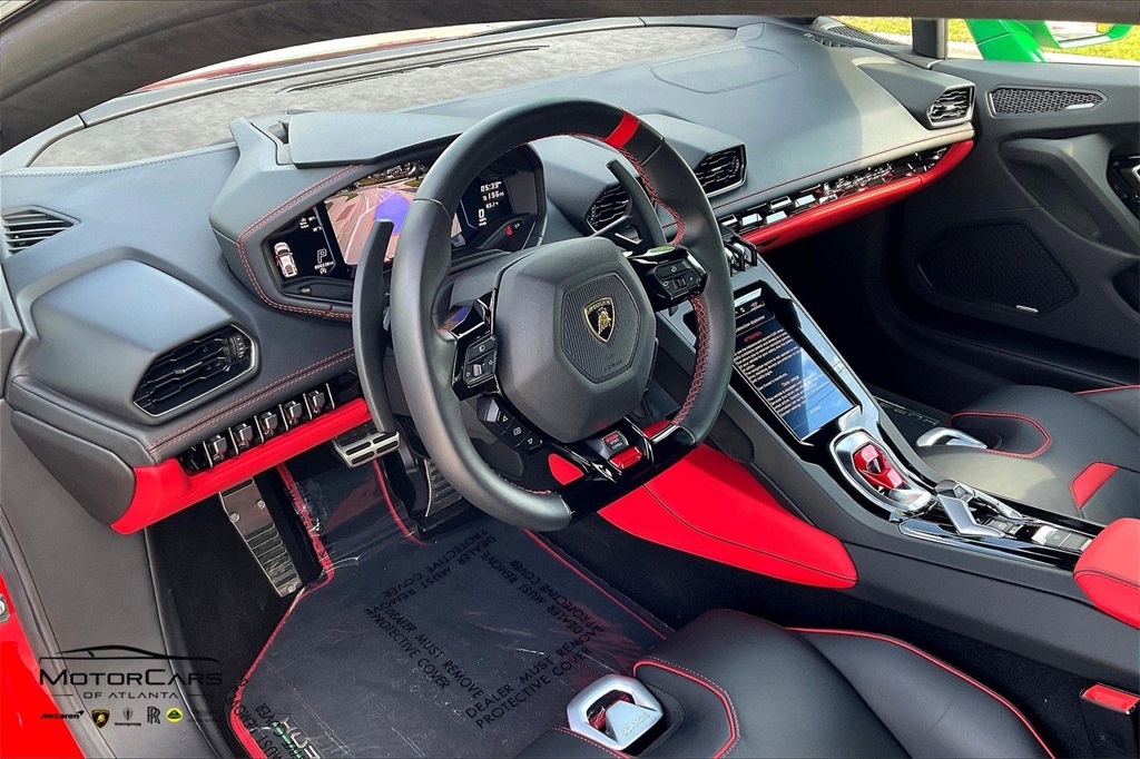 2022 Rosso-Mars Lamborghini Huracan EVO RWD Coupe