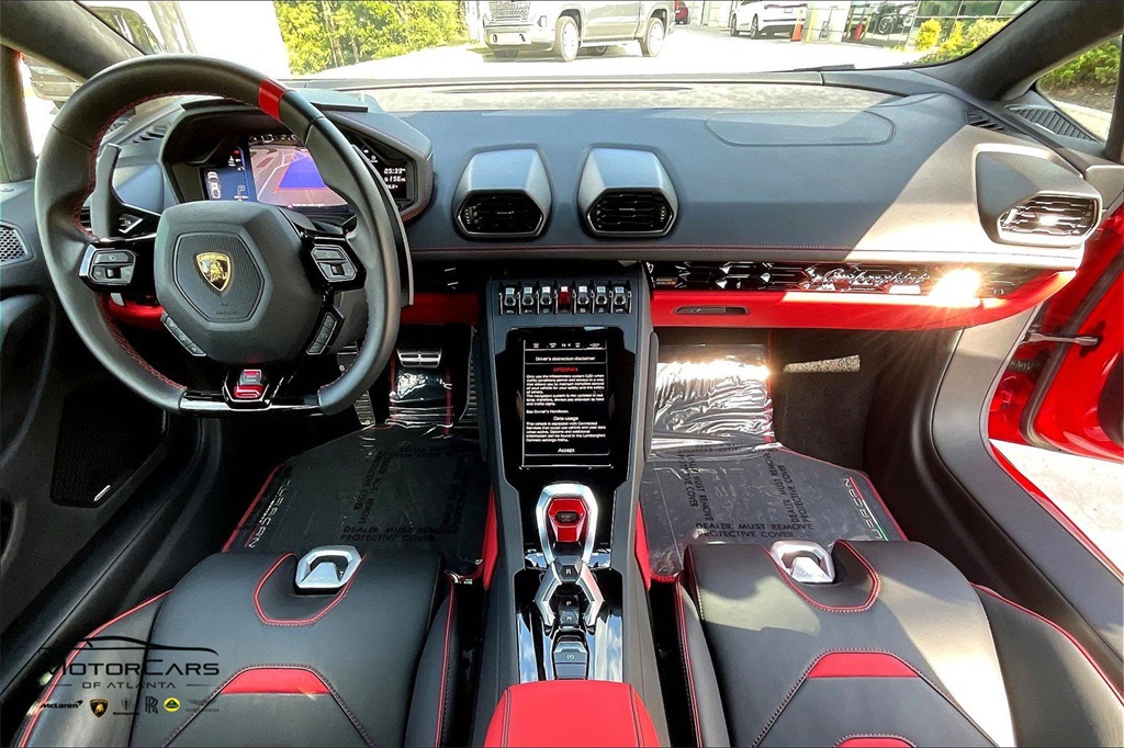 2022 Rosso-Mars Lamborghini Huracan EVO RWD Coupe