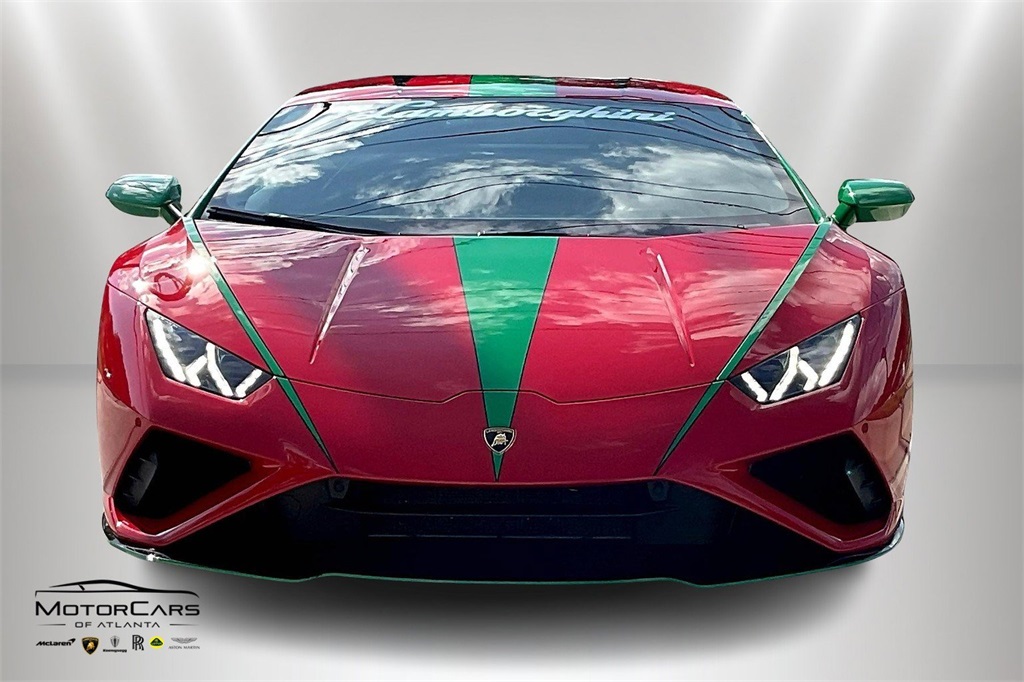 2022 Rosso-Mars Lamborghini Huracan EVO RWD Coupe
